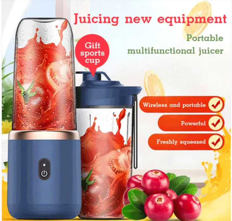 6 blade Portable Blender